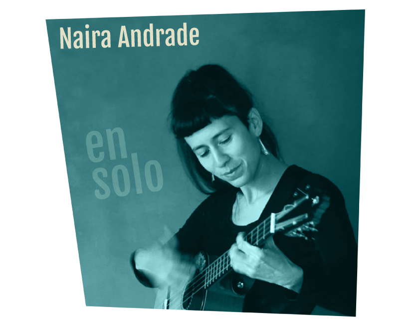 Logo bleu Naira Andrade en solo