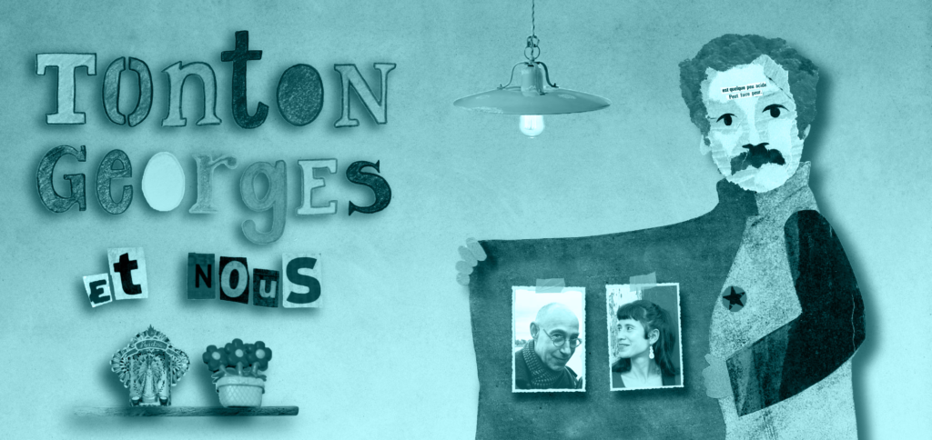 Visuel teinte bleue Tonton Georges et Nous