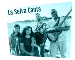 Logo bleu de La Selva Canta